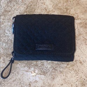 Vera Bradley Black RFID wallet